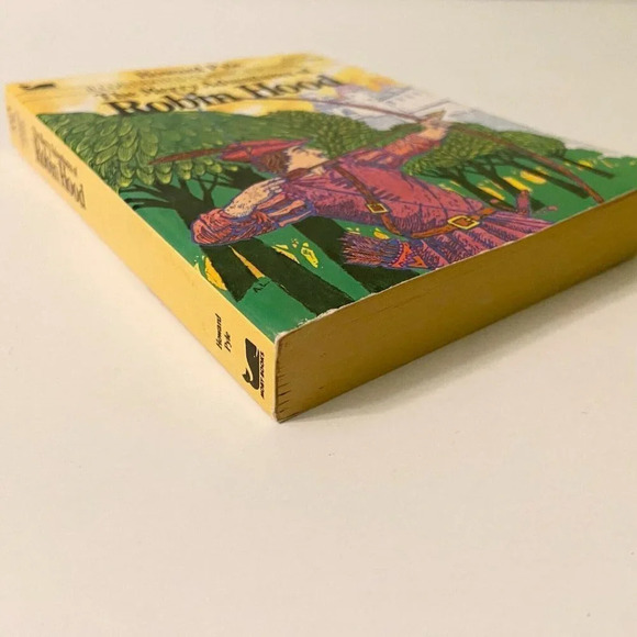 Vintage 1979 The Merry Adventures Of Robin Hood Illustrated Classic Edition Moby - Picture 6 of 16